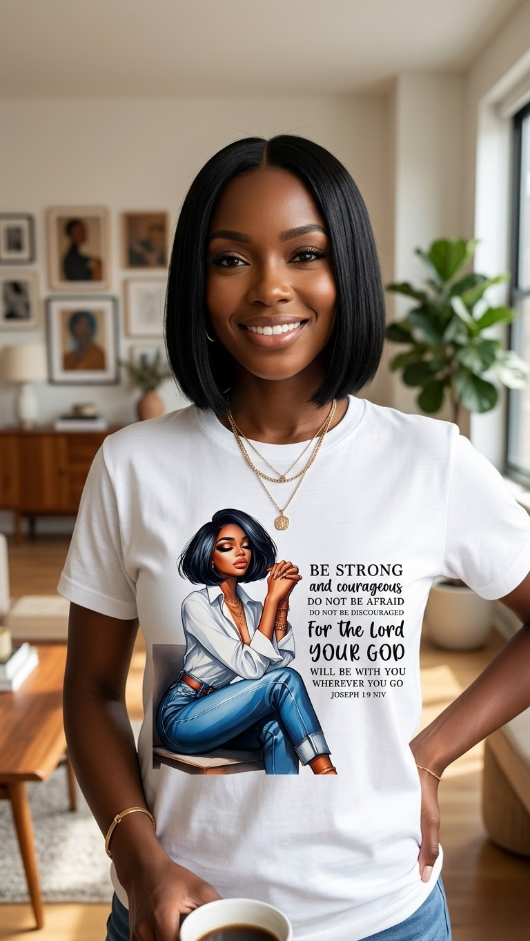 Be Strong and Courageous T-Shirt